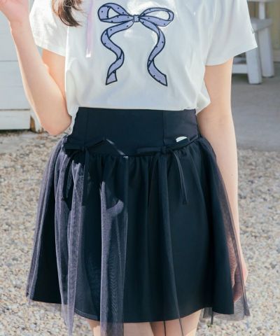 X-girl PLAIDMINISKIRT/タータンチェックミニスカート PURPLE